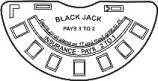 Dibujo mesa de Black Jack