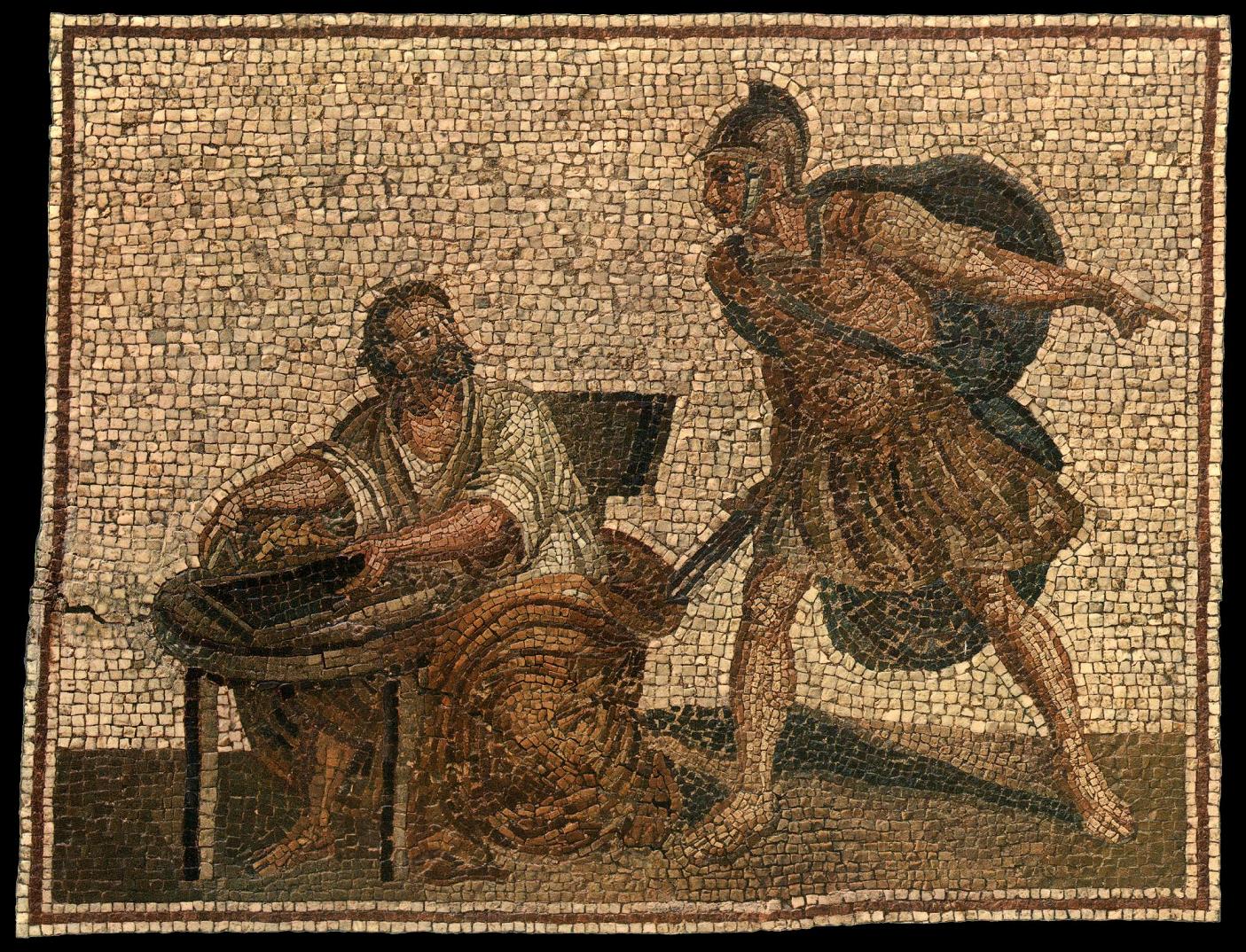 La muerte de Arquímedes en el arte
