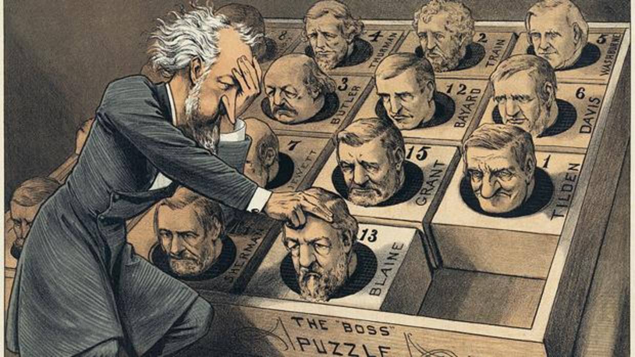 «The Great Presidential Puzzle"», parodia política del famoso puzle del quince - Wikipedia