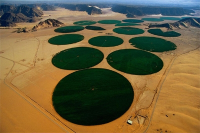 Irrigación Centro-Giratoria en Ma'an (Jordania)