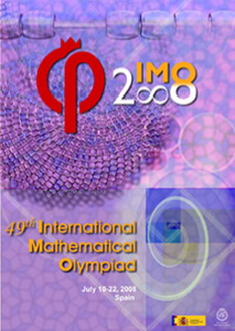 Poster de la Olimpiada Internacional de Matemáticas 2008