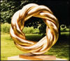 GORDIAN KNOT (Polished Bronze, 1982)