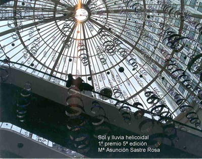 Sol y lluvia helicoidal