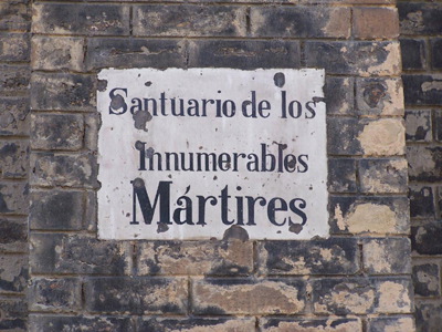Santidad transfinita - Iglesia de Sta. Engracia. Zaragoza