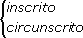 inscrito/cicunscrito