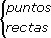 puntos/rectas