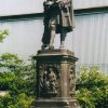 Monumento de Gottfried Wilhelm Leibniz en Leipzig (Alemania)
