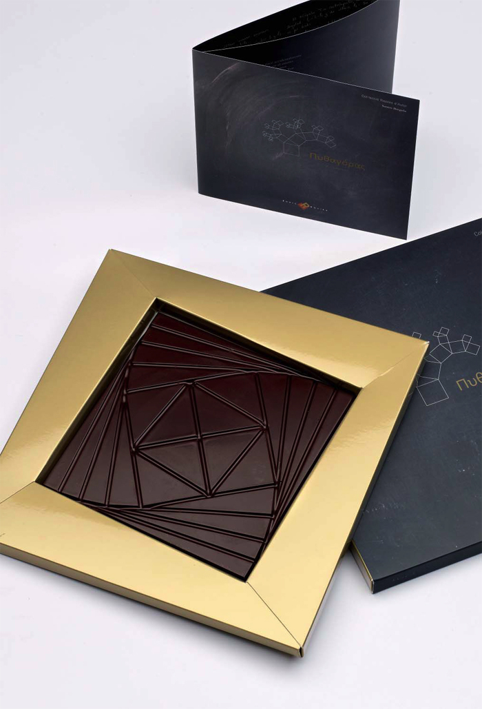 Tableta de chocolate Pythagoras