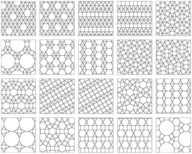 Geometría flexible con Polifieltros 3D