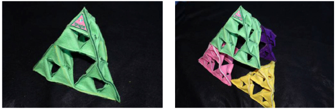 Geometría flexible con Polifieltros 3D