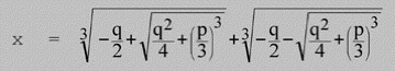 ecuación cúbica