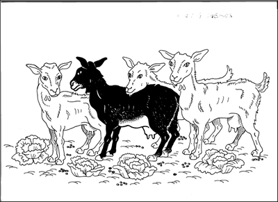 Las cuatro cabras
