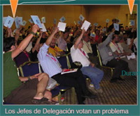 jefes de delegación