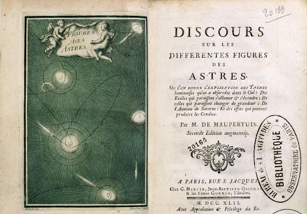 Pierre Louis Moreau de Maupertuis, "Discours sur les différentes figures des astres" http://gallica.bnf.fr/ark:/12148/btv1b26001880/f1.item.langES