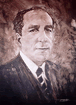 Retrato de Julio Rey Pastor