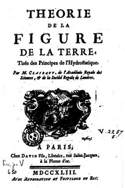 Theorie de la Figure de la Terre (1743)