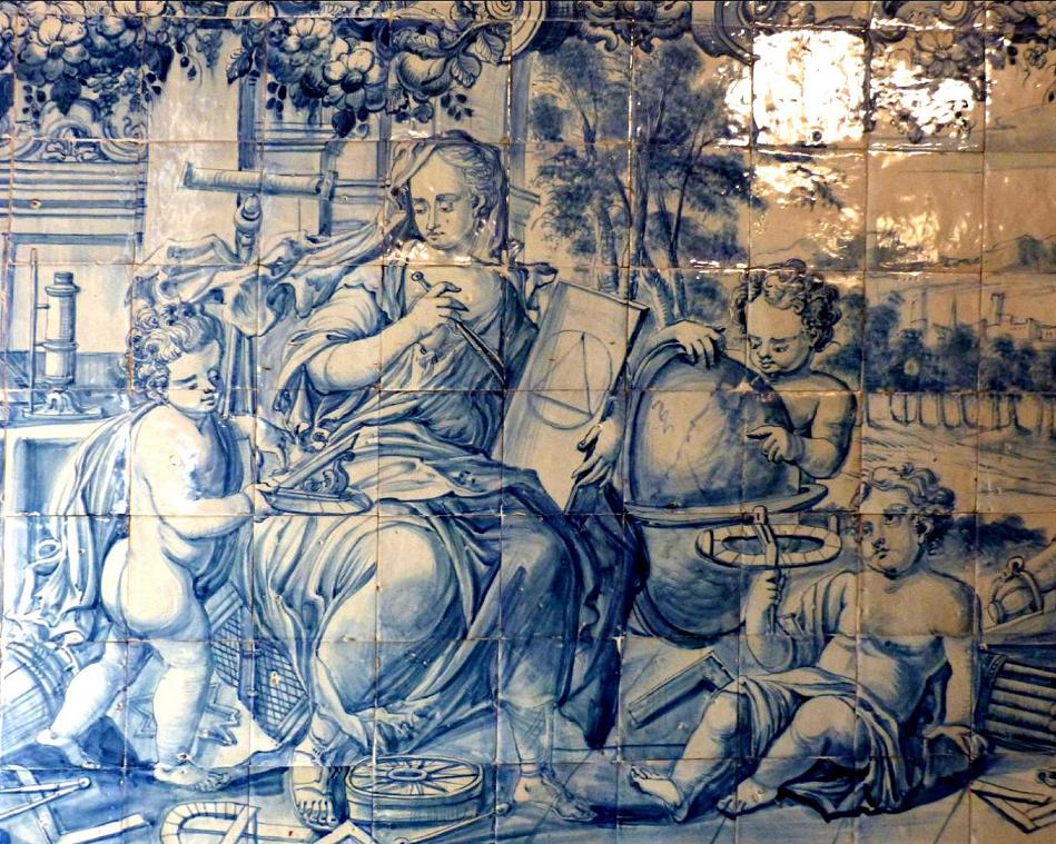 Azulejos del Colégio Santo Antão versus Colégio Espírito Santo