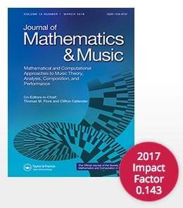 La revista Journal of Mathematics and Music