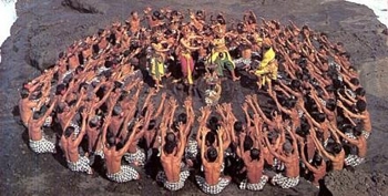 Danza indonesa Kecak