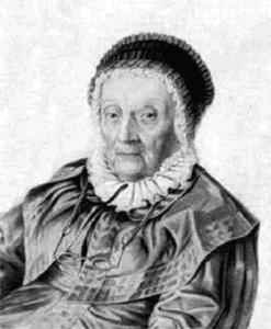 Retrato de Carolina Herschel