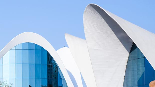 La fantástica arquitectura del Oceanogràfic - Ciudad de las Artes y las Ciencias. Generalitat Valenciana