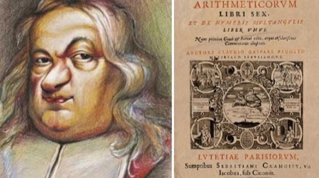 Pierre de Fermat (1607-1665) y portada de la obra Arithmetica de Diofanto