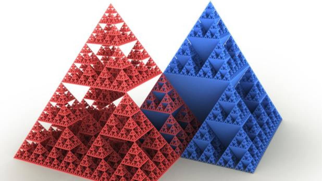 Una pirámide basada en cuadrados de Sierpinski y su 'inversa' - Wikipedia